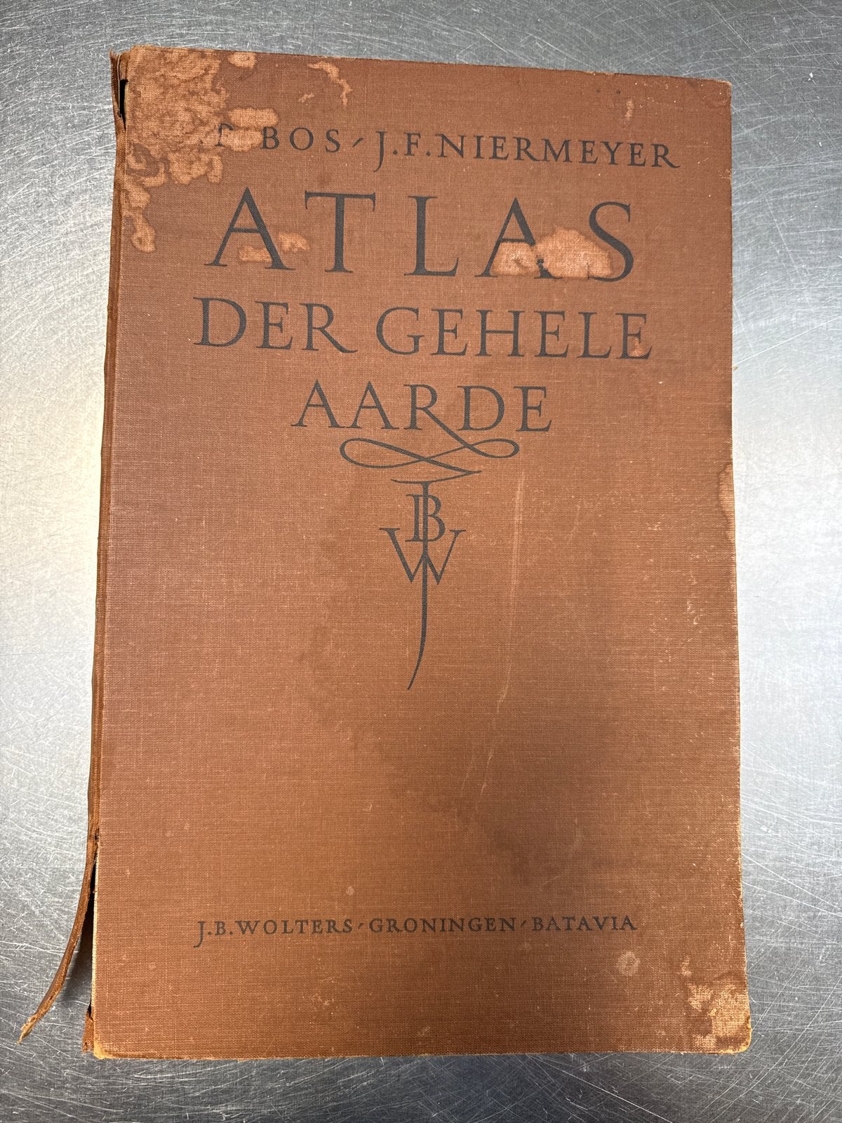 Bosatlas der Gehele Aarde - J.F. Niermeyer (37e druk), Gelezen, Bosatlas, Ophalen of Verzenden, 1800 tot 2000