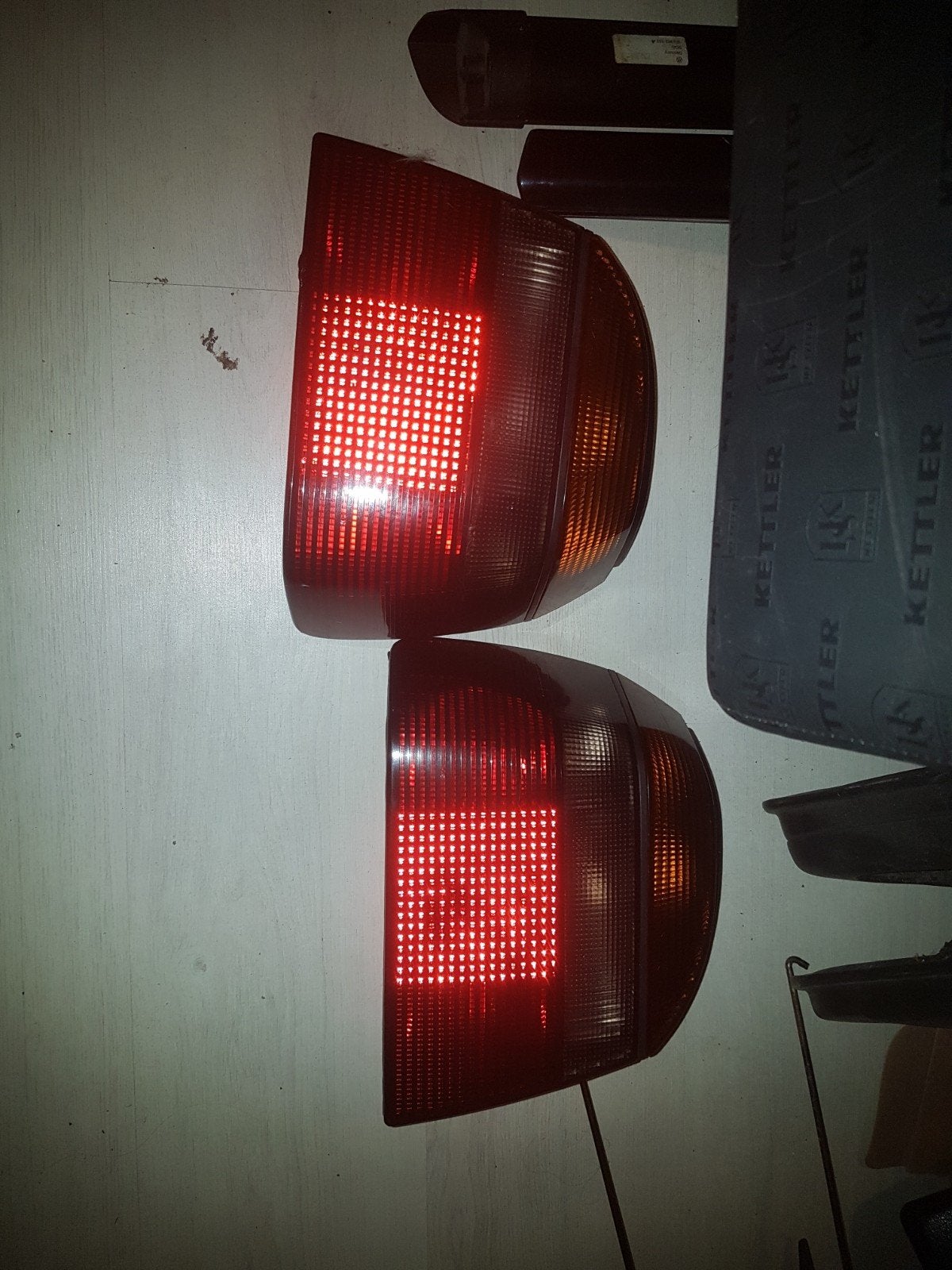 Achterlichten vw golf 3 (set), Auto-onderdelen, Ophalen of Verzenden, Gebruikt, BMW