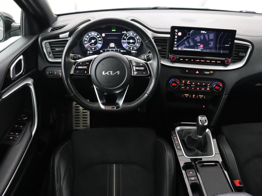 Kia Ceed 1.0 T-GDi GT-Line | Panoramadak | Leder/Alcantara |, Auto's, Kia, Voorwielaandrijving, Gebruikt, Euro 6, Alcantara