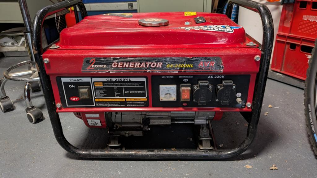 Benzine aggregaat GE-2500NL - 2.0kW generator, Ophalen, Gebruikt
