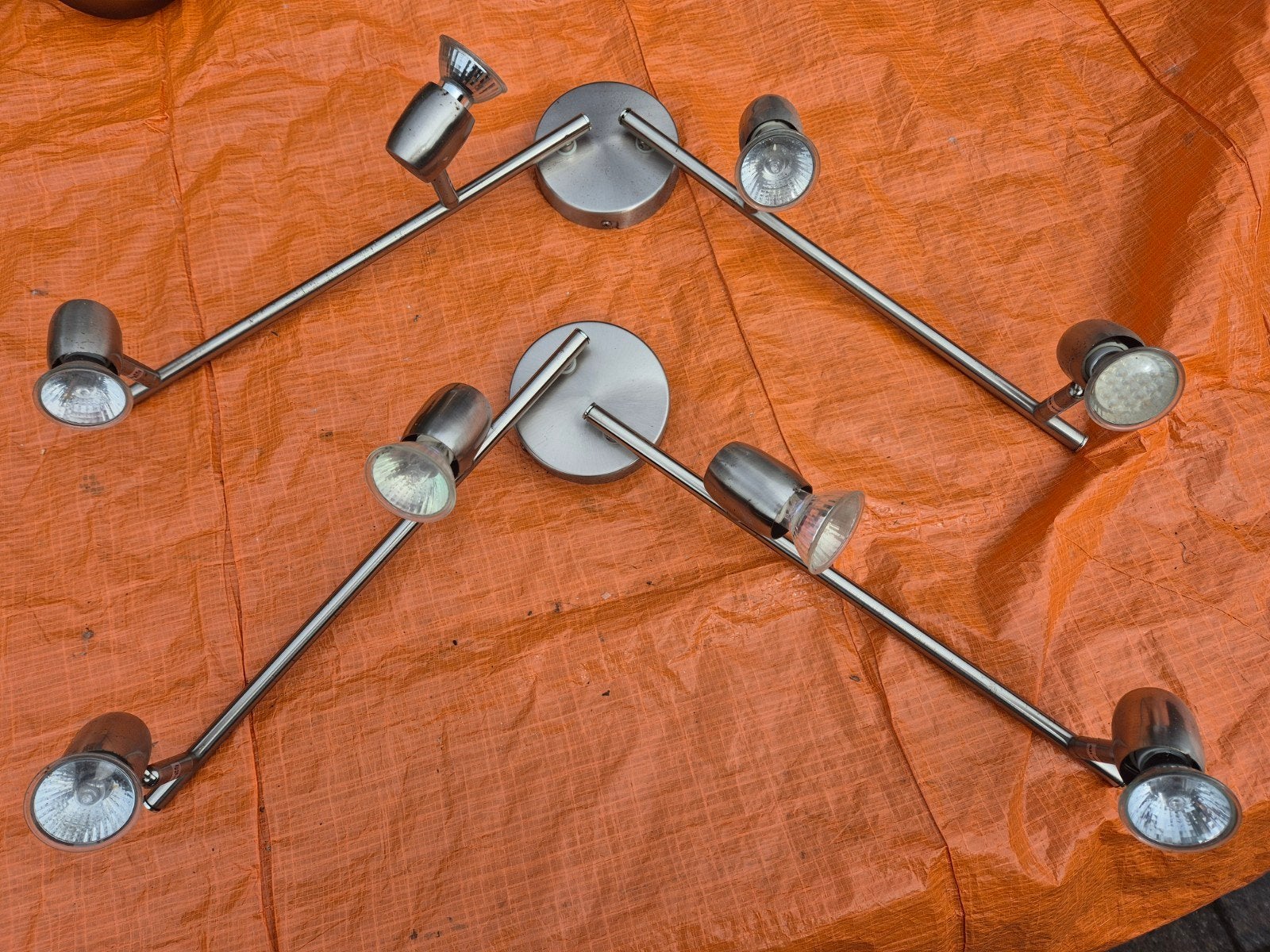 spotjes, Ophalen, B22 (Bajonetsluiting), Zo goed als nieuw, Metaal