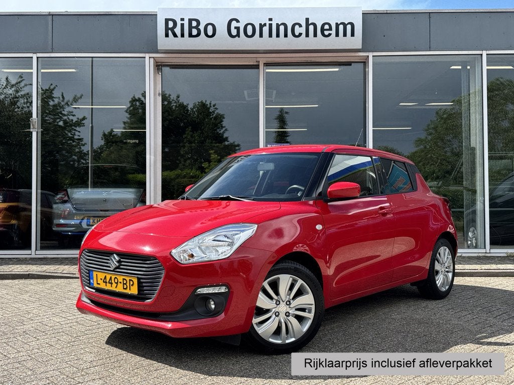 Suzuki Swift 1.2 Select Smart Hybrid * Achteruitrijcamera *, Auto's, Suzuki, Voorwielaandrijving, 12 maanden, Stof, Gebruikt