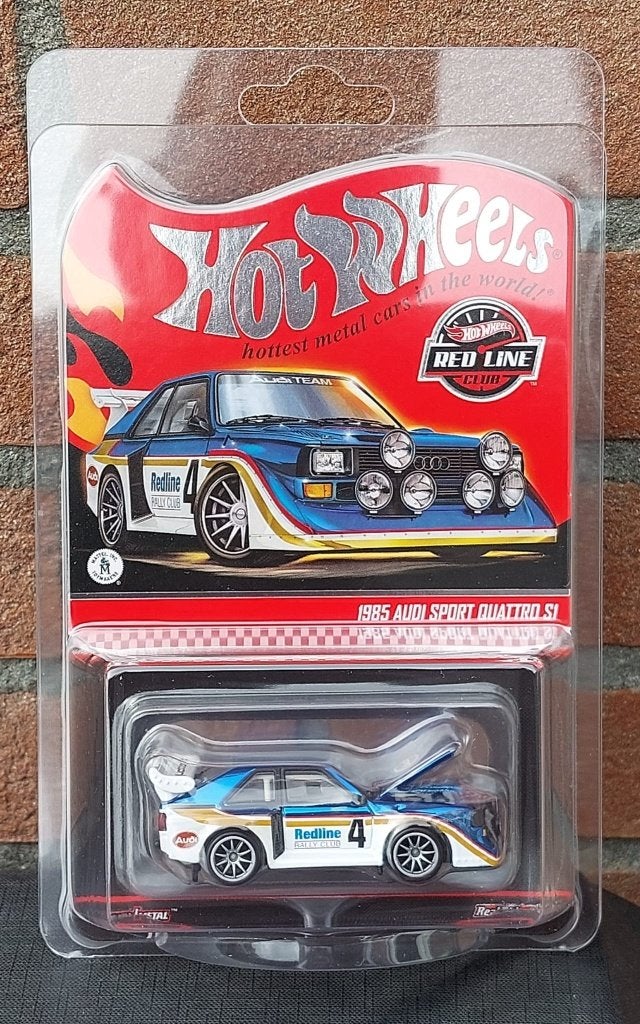 Hotwheels RLC Audi Sport Quattro s1 1985 JJY70-9893, Ophalen of Verzenden, Nieuw, Auto