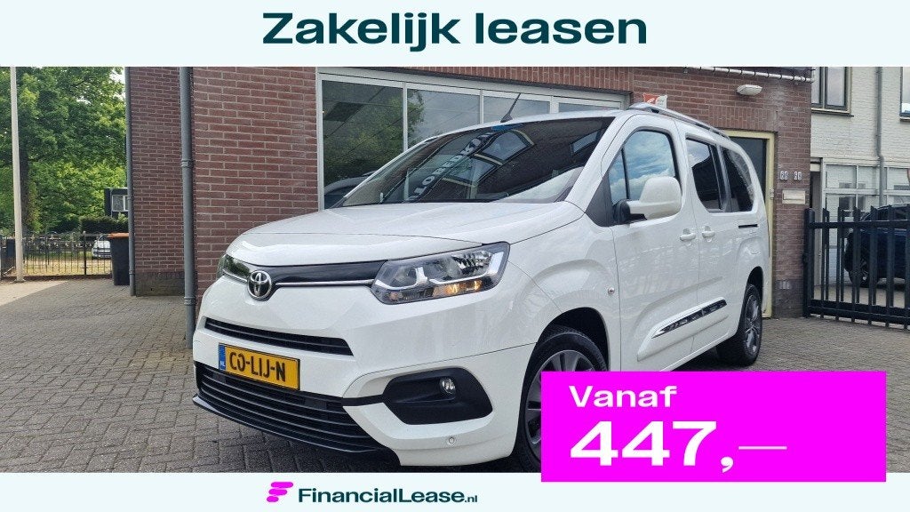 Toyota ProAce CITY Verso 1.2 Turbo Dynamic L2 Long, 7P Autom, Automaat, Stof, Gebruikt, 1199 cc