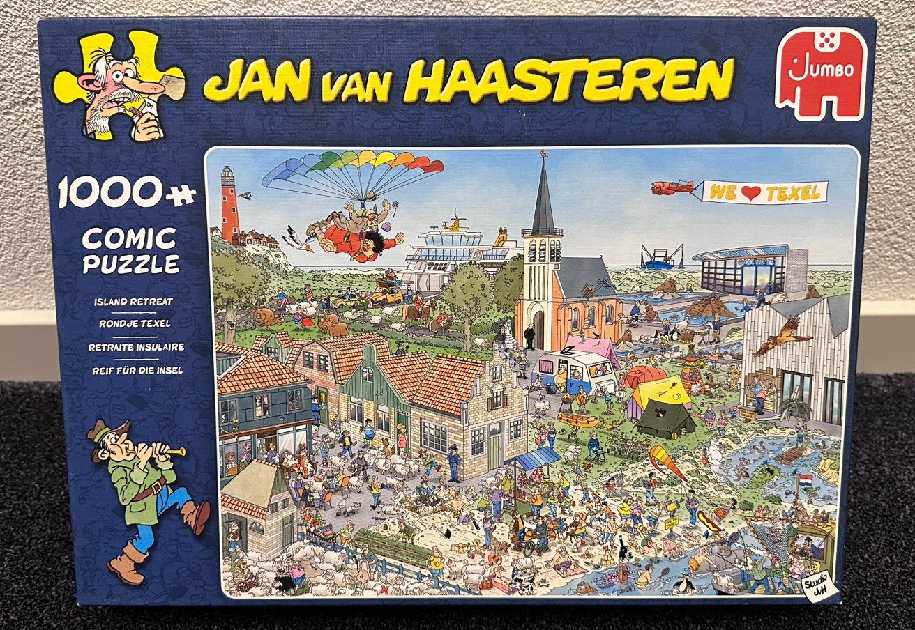 Jan van Haasteren puzzel RONDJE TEXEL 1000 stukjes