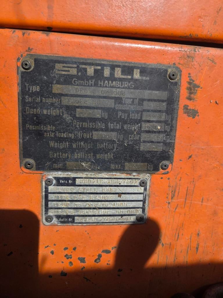 Heftruck still diesel luchtgekoeld, Ophalen of Verzenden