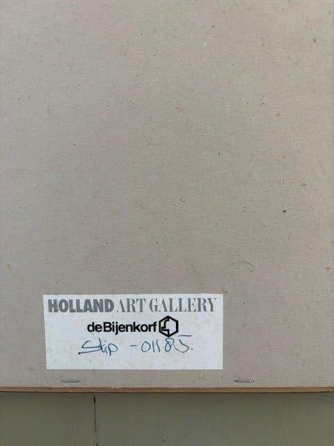 Wouter Stips – Nachtdag 2004 – gesigneerde zeefdruk 103/200, Personages en Fantasiefiguren, Gesigneerd, Zeefdruk, Ophalen of Verzenden