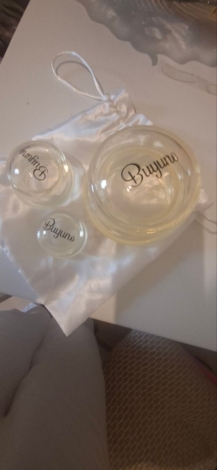 Buyuno Cupping Set - 3 stuks, Ophalen of Verzenden, Zo goed als nieuw, Overige typen