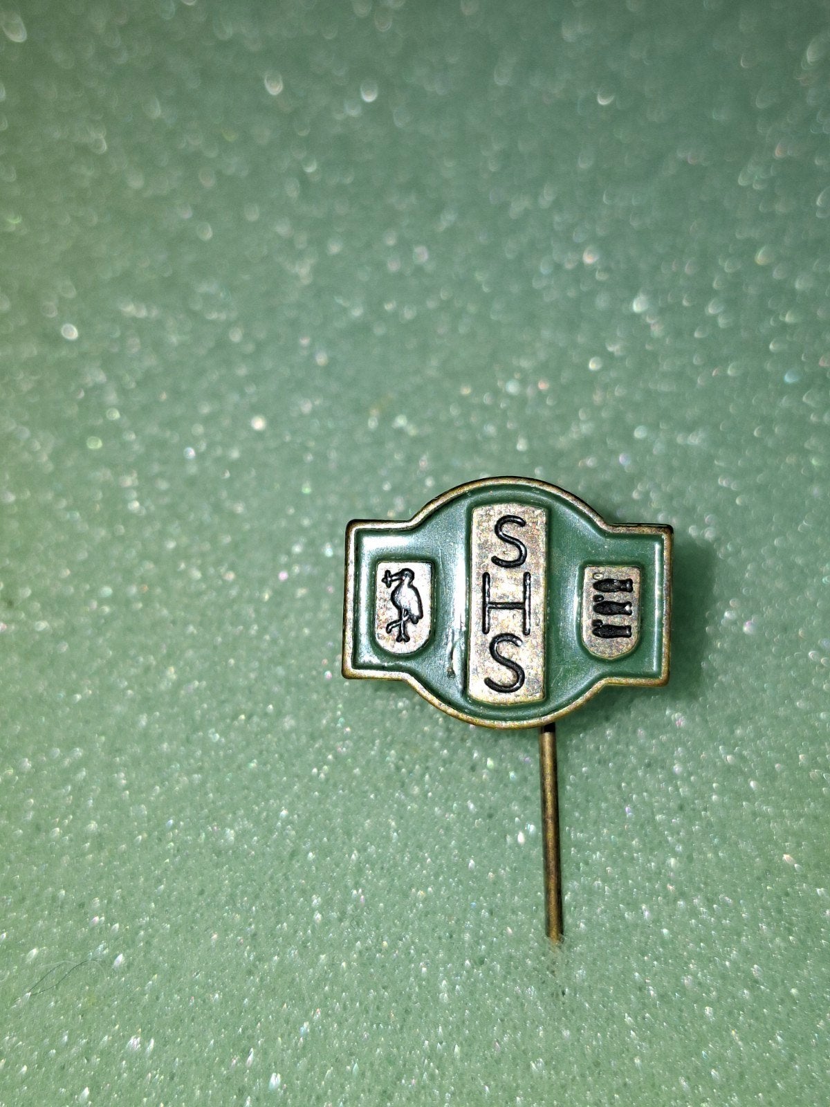 Vintage vv SHS Speldje/Pin, Verzamelen, Ophalen of Verzenden, Gebruikt, Overige onderwerpen, Speldje of Pin