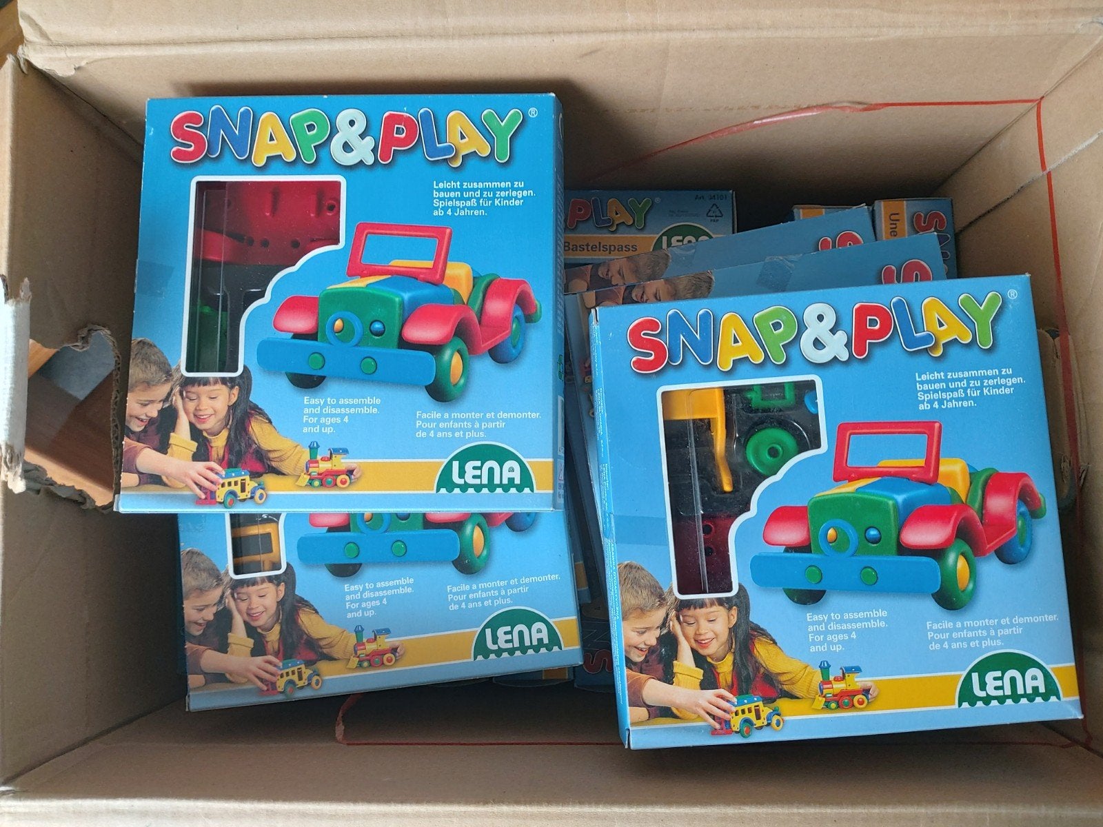 Snap & Play speelgoed voor jong (vanaf 4 jaar) en oud, Ophalen, Nieuw