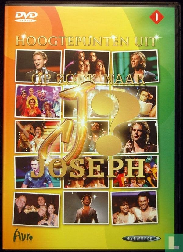Gesealde dvd Hoogtepunten uit op zoek naar Joseph, Alle leeftijden, Verzenden, Nieuw in verpakking, Tv-programma