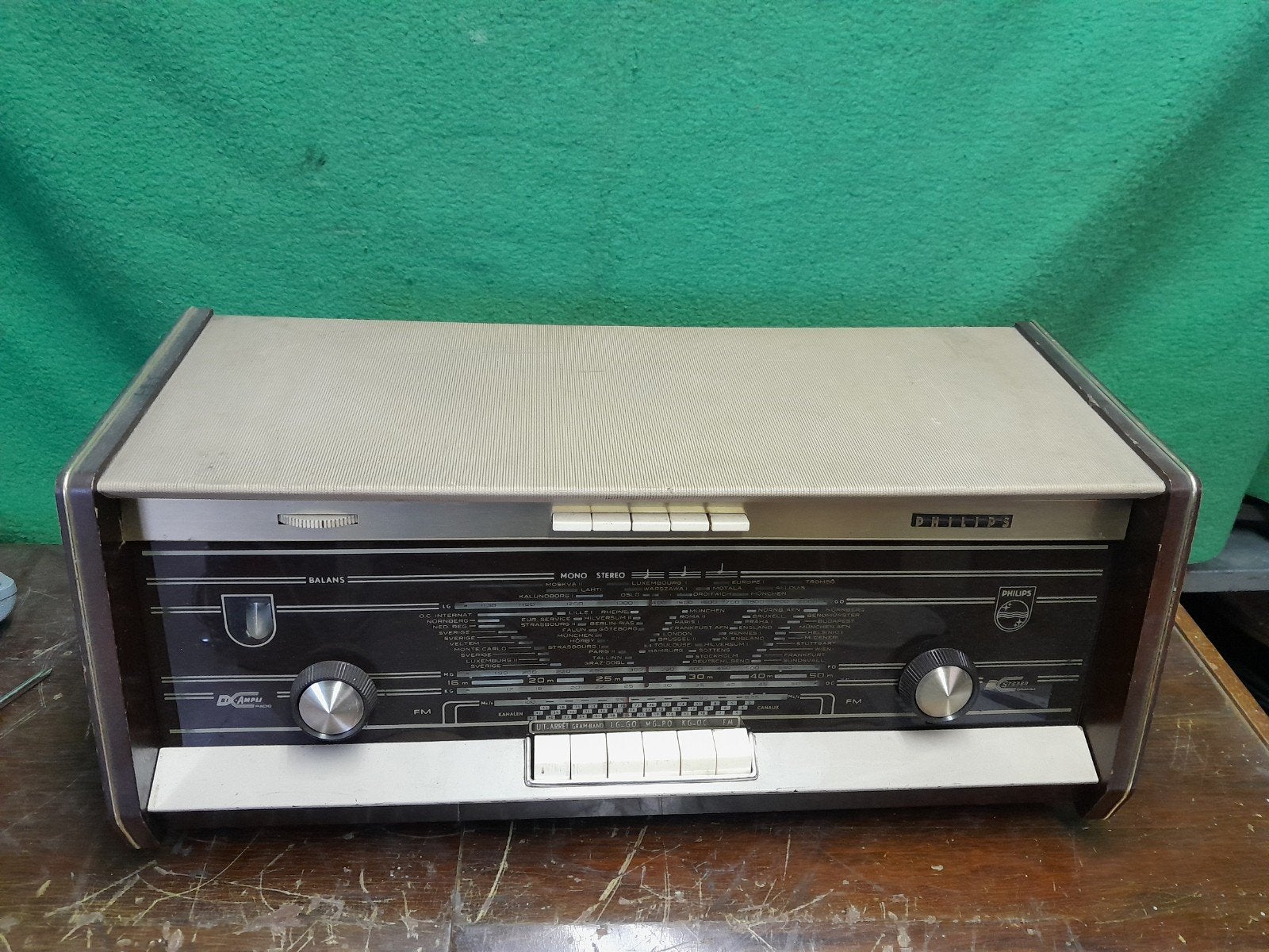 Philips B5 X04 A buizenradio, Ophalen of Verzenden