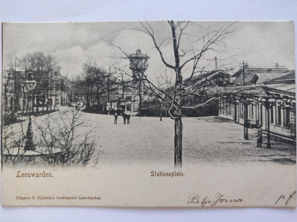 X2141 Leeuwarden 1902 naar Wirdum, Ophalen of Verzenden, Voor 1920, Noord-Holland