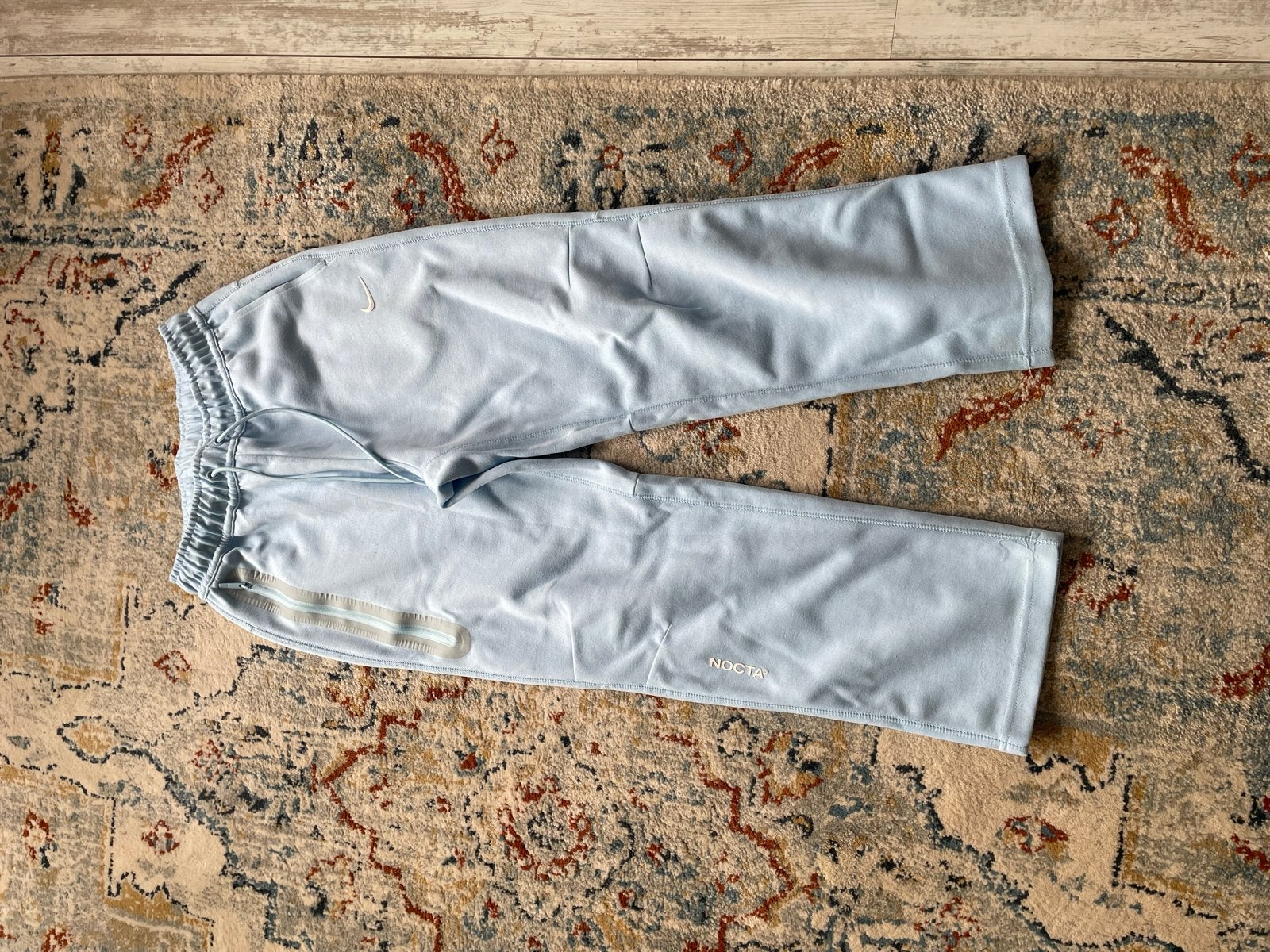 Nike NOCTA babyblauwe joggingbroek maat M, Maat 38/40 (M), Blauw, Ophalen of Verzenden, Zo goed als nieuw