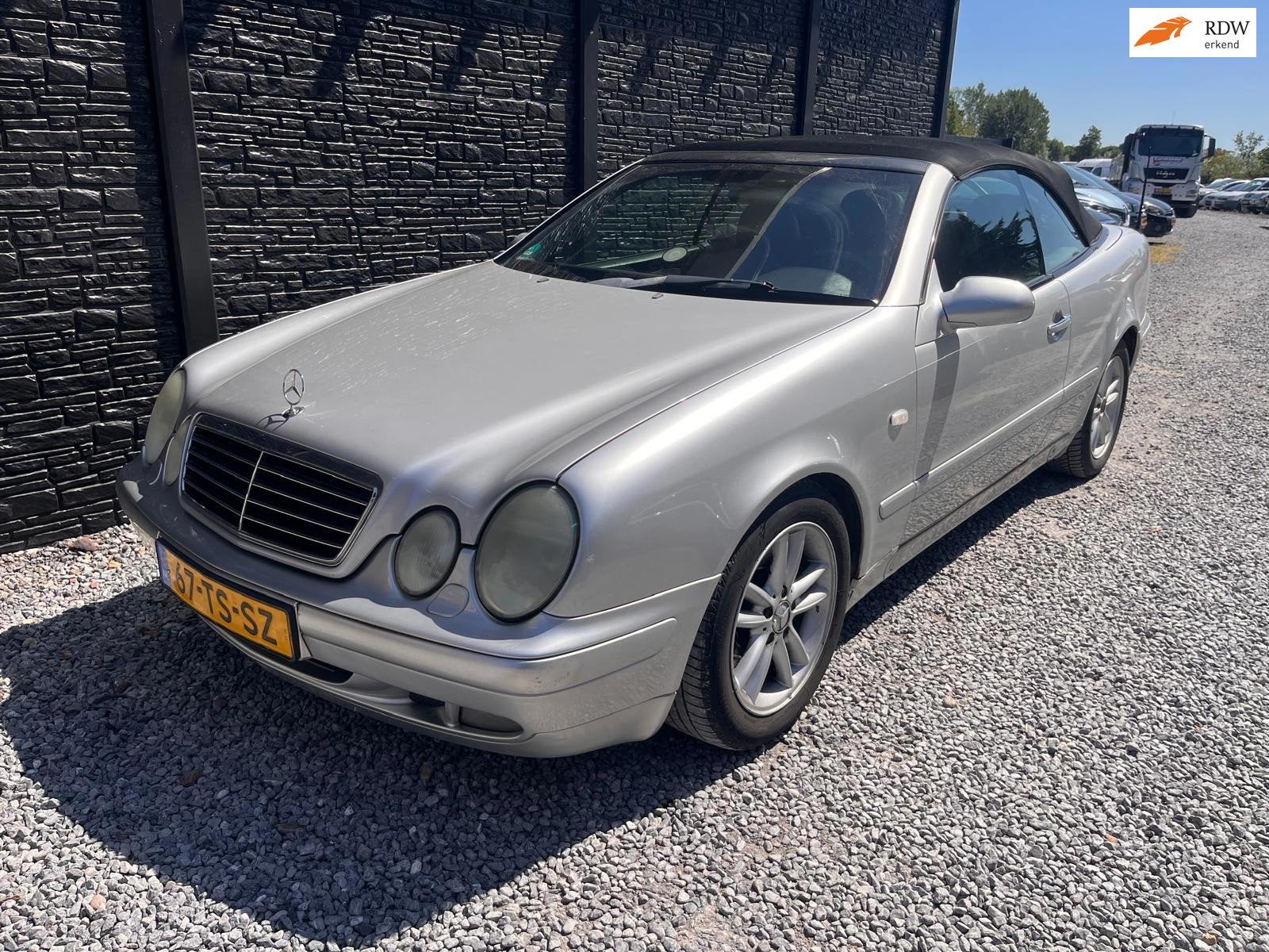 Mercedes-Benz CLK-klasse Cabrio 230 K. Elegance, Auto's, Achterwielaandrijving, Gebruikt, 4 cilinders, Cabriolet