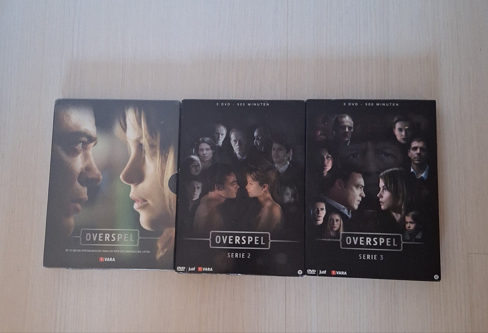 Dvd serie overspel seizoen 1 tm 3, Vanaf 12 jaar, Ophalen, Zo goed als nieuw