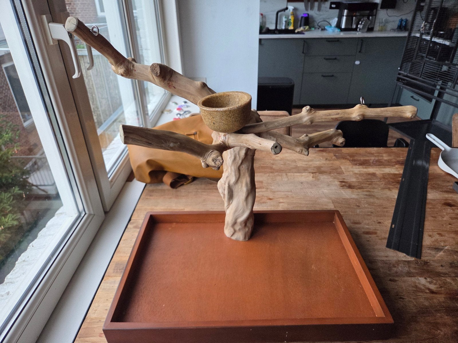 Java playstand voor vogels., Ophalen, Zo goed als nieuw, Overige typen
