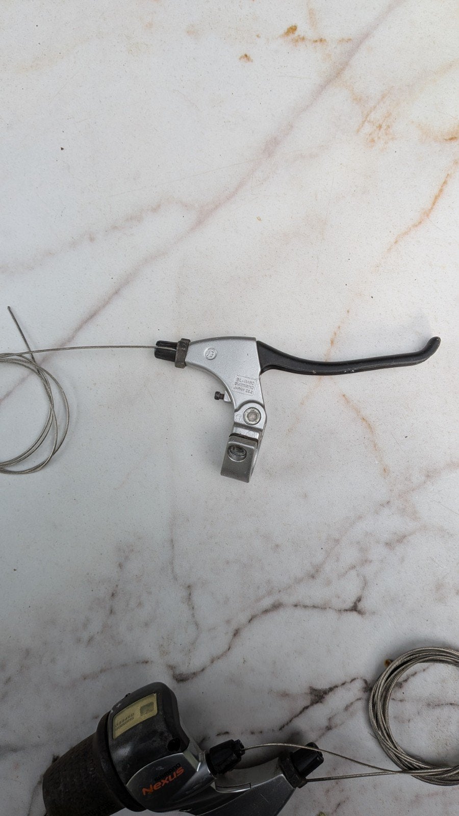 Shimano Nexus Remhendel met Kabel - Gebruikt, Ophalen of Verzenden