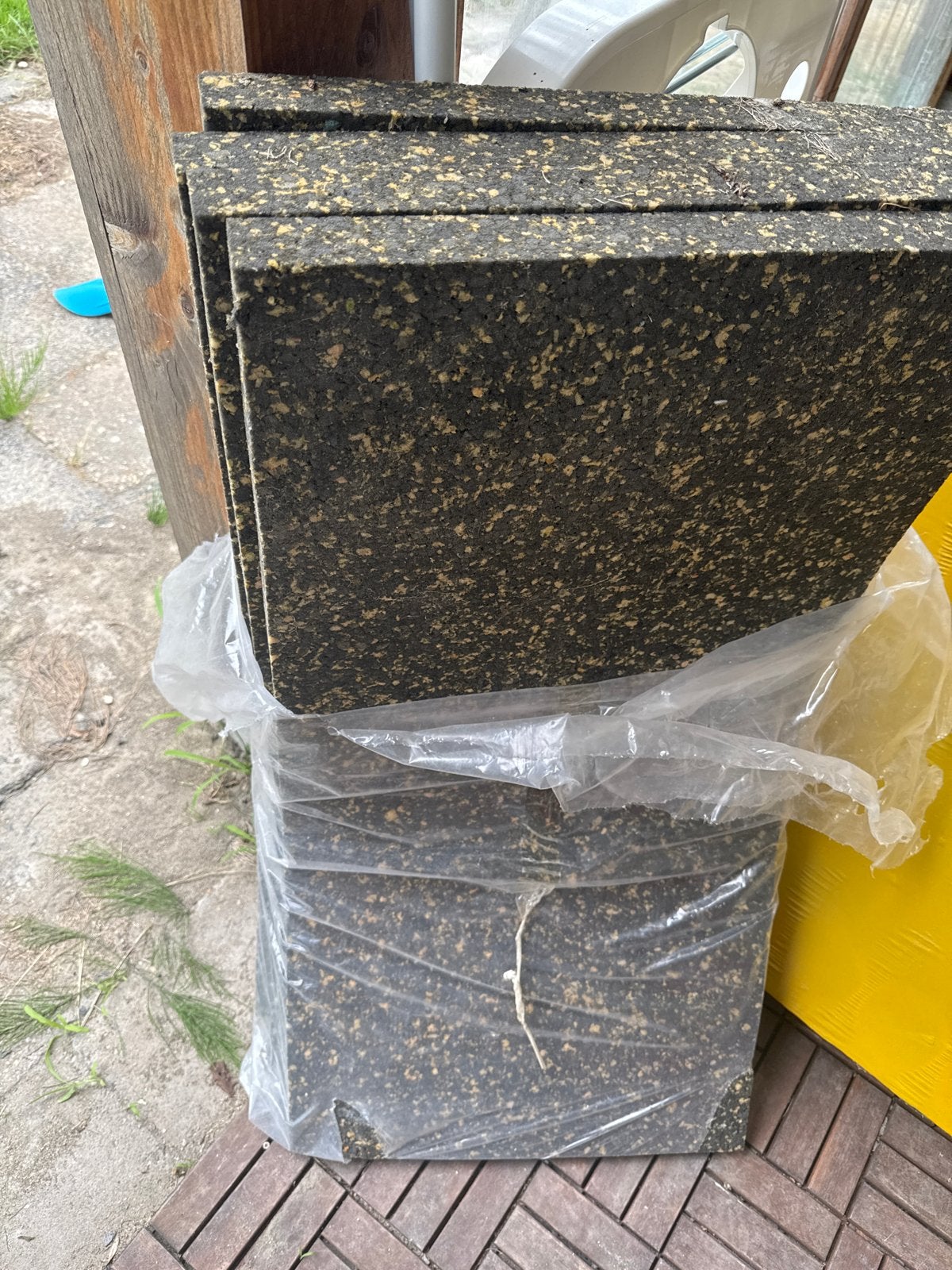 4 isolatiematten - Geluidsisolatie/Trillingsdemping, Overige materialen, 4 tot 8 cm, Nieuw, Ophalen of Verzenden
