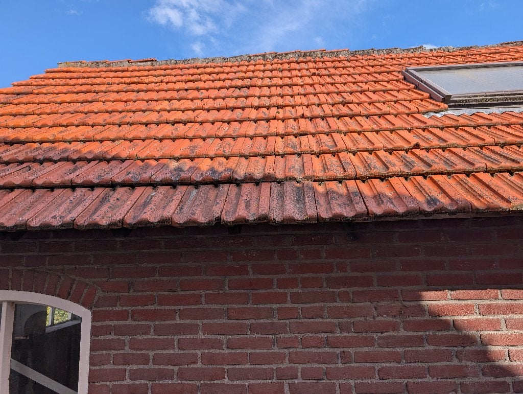 Dakpannen vlakke Mulde, Ophalen, Gebruikt, Steen of Klei, 15 m² of meer