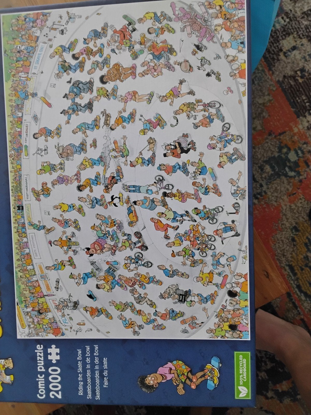 Jan van Haasteren legpuzzel 2000 stukjes - Skate Bowl, Ophalen of Verzenden