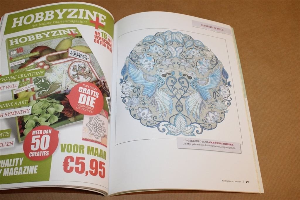 KleurGlossy 7 — Francien van Westering Kleurplaten, Boeken, Ophalen of Verzenden, Zo goed als nieuw, Overige onderwerpen