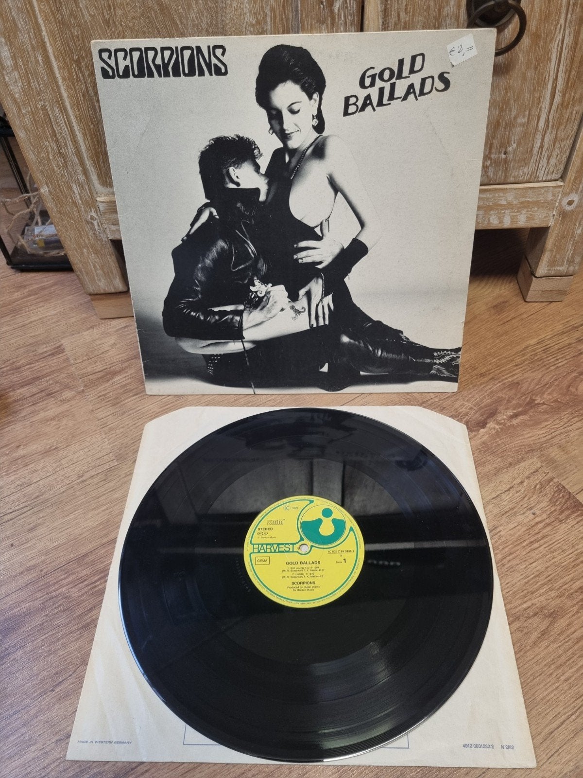 Lp Scorpions – Gold Ballads, Ophalen of Verzenden, Gebruikt, Overige formaten, Poprock