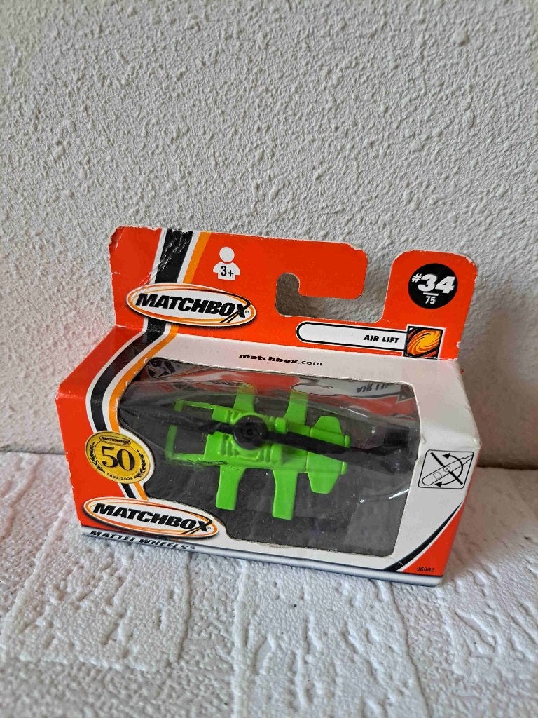 Matchbox 50 Jaar Air Lift #34 Helicopter Nieuw in verpakking, Ophalen of Verzenden, Nieuw, Overige typen