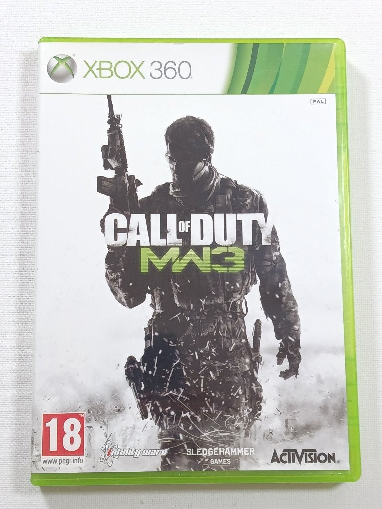 Call of Duty Modern Warfare 3 - XBOX 360 - PAL - Compleet, Gebruikt, Vanaf 18 jaar, Shooter, Microsoft