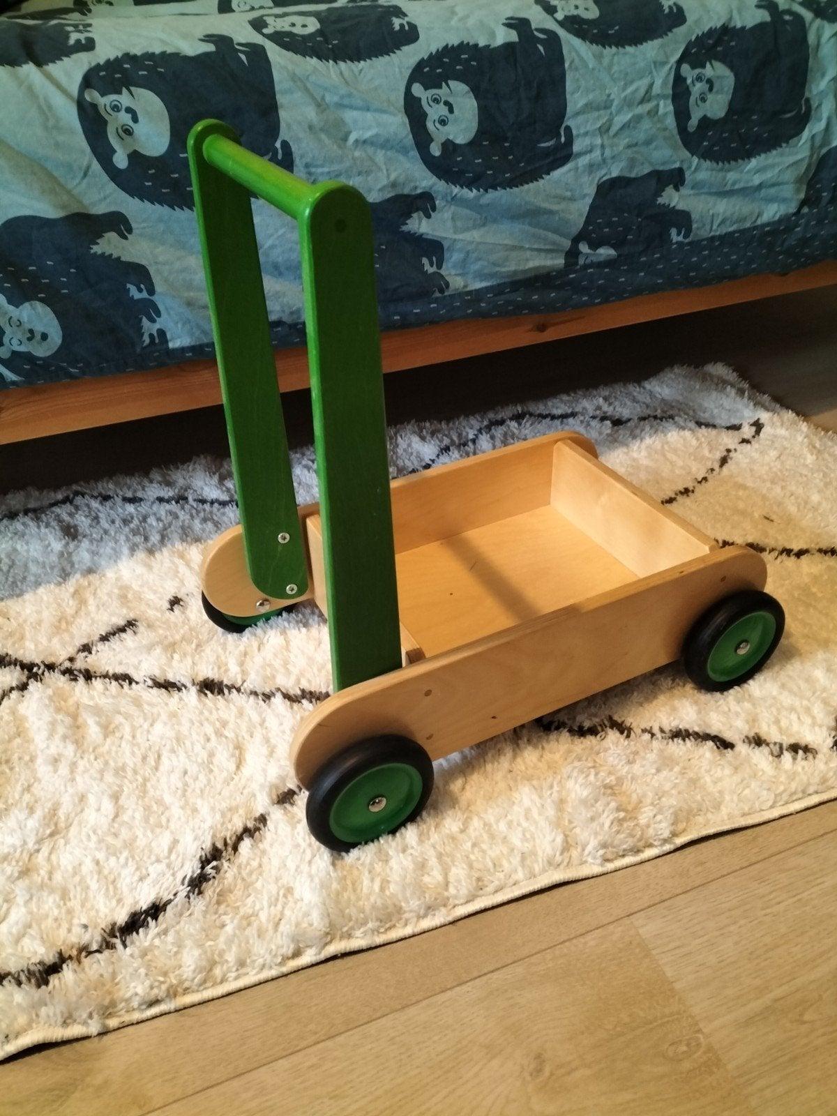 loopwagen hout, Ophalen, Gebruikt, Overige typen, Met wieltjes