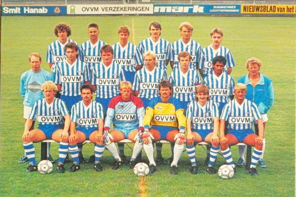 Elftalkaart SC Veendam - seizoen 1987/1988, Verzamelen, Verzenden, Zo goed als nieuw, Ajax, Spelerskaart