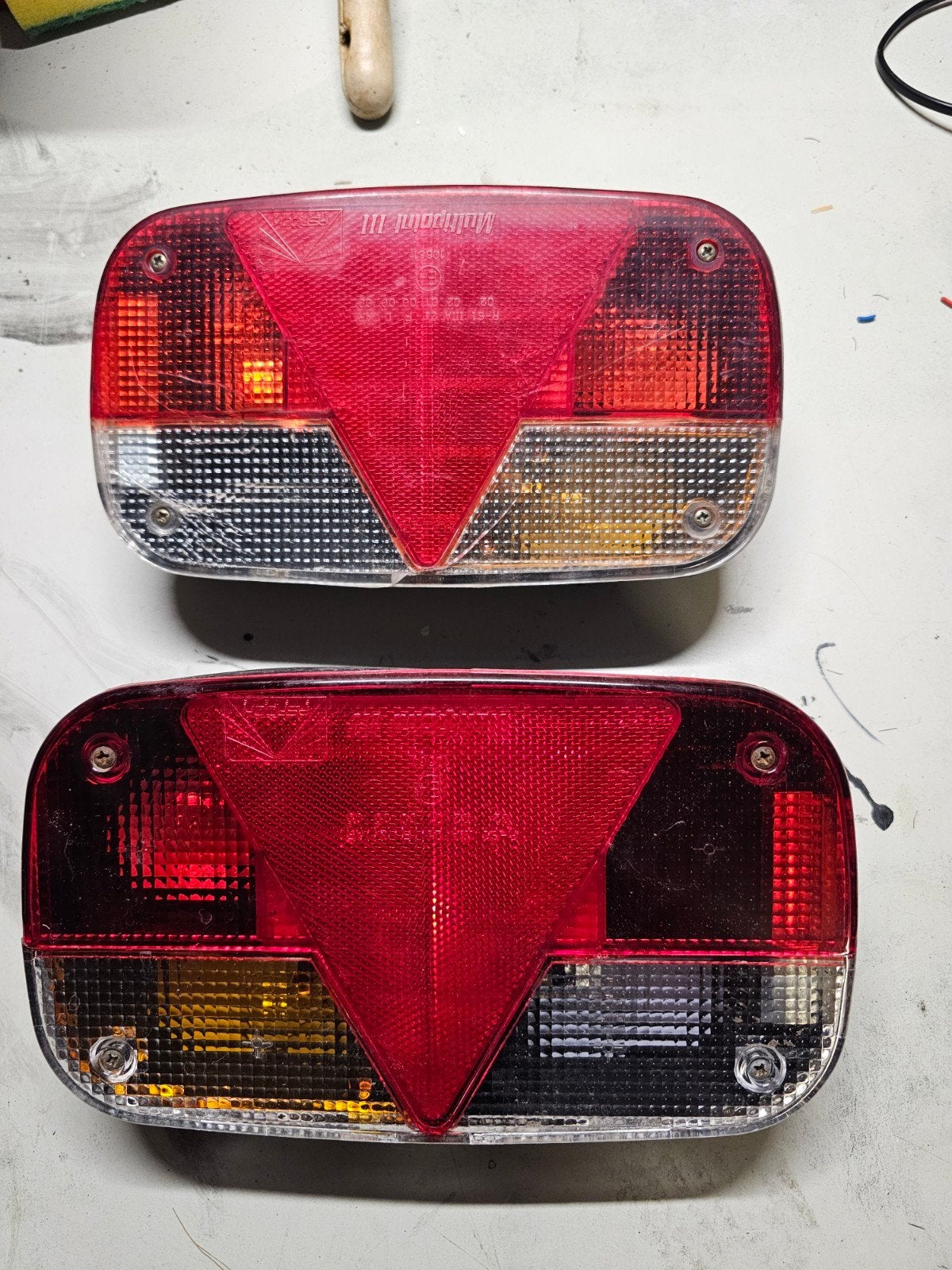 Achterlichten set voor aanhanger - Multpoint III, Auto-onderdelen, Verlichting, Ophalen of Verzenden, Gebruikt, Universele onderdelen