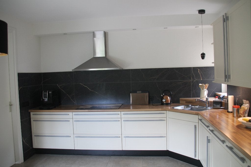 keuken, Huis en Inrichting, Keuken | Complete keukens, Ophalen, Gebruikt, Hoekkeuken, Kunststof