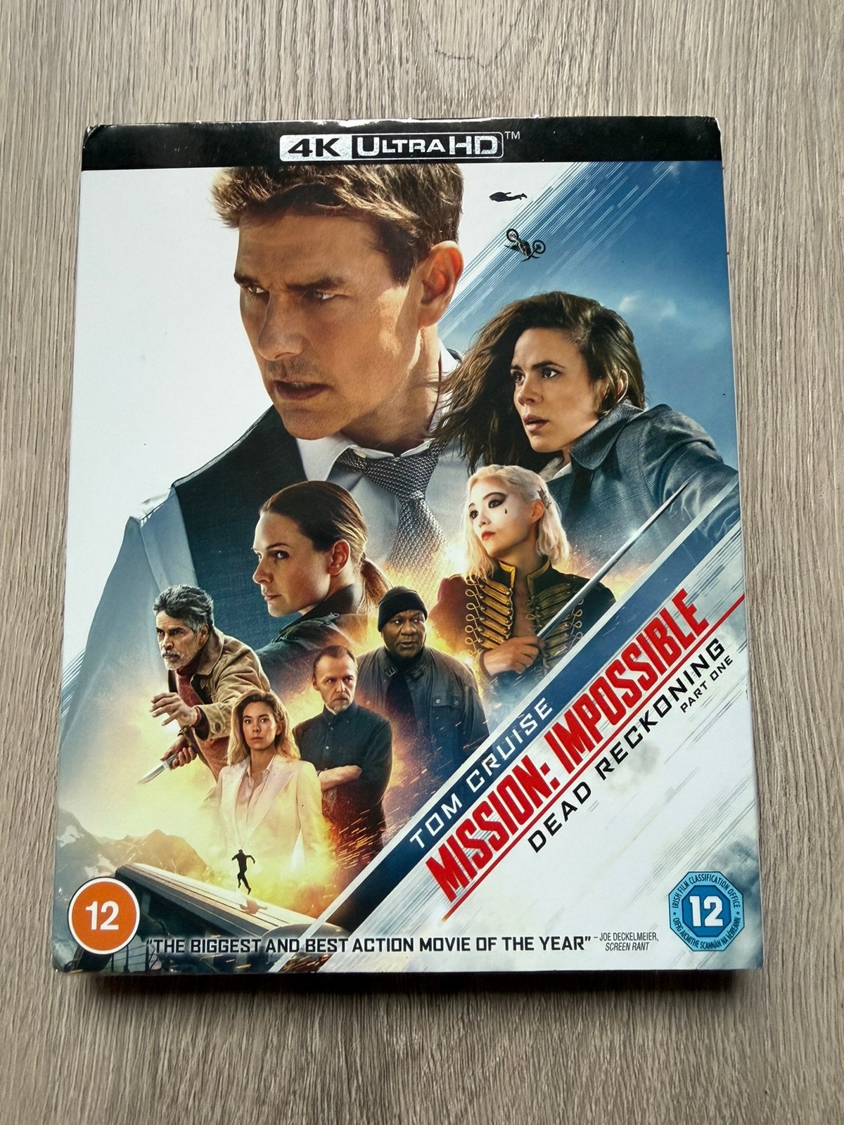 Mission: Impossible Dead Reckoning Part 1 4K incl slipcover, Cd's en Dvd's, Ophalen of Verzenden, Zo goed als nieuw, Actie