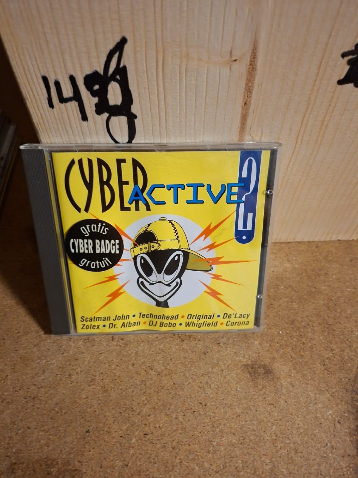 Cyber Active 9 CD - Dance/Techno verzamelalbum, Gebruikt, Dance, Ophalen of Verzenden, Verzamelalbum