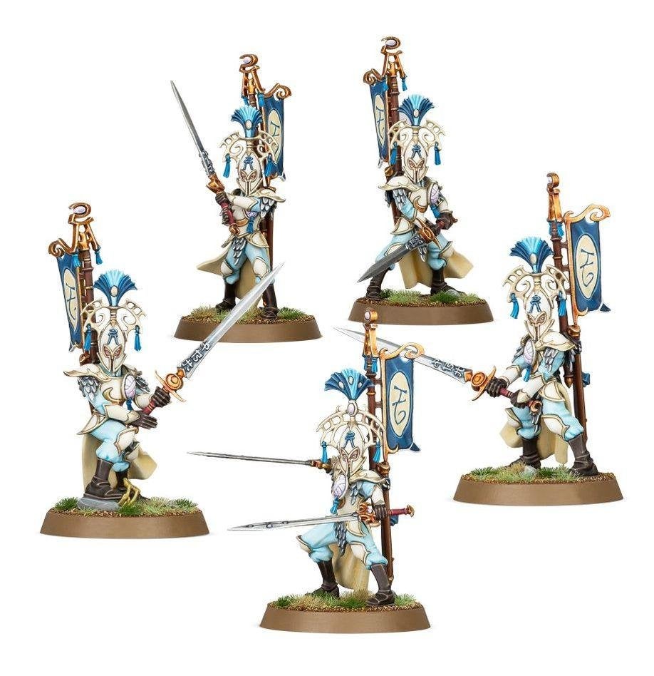 Warhammer Lumineth realmlords - Vanari Bladelords, Hobby en Vrije tijd, Ophalen of Verzenden, Nieuw, Warhammer, Figuurtje(s)