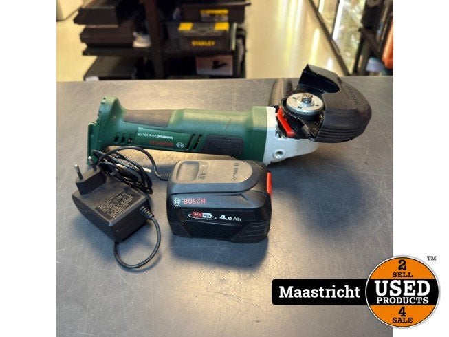 bosch universal grind flex 18v-75 + 4.0 ah accu en lader, Bosch, Zo goed als nieuw, Support@bosch.com, Robert Bosch GmbH
Robert-Bosch-Platz 1
70839 Gerlingen-SchillerhÃ¶he
Germany