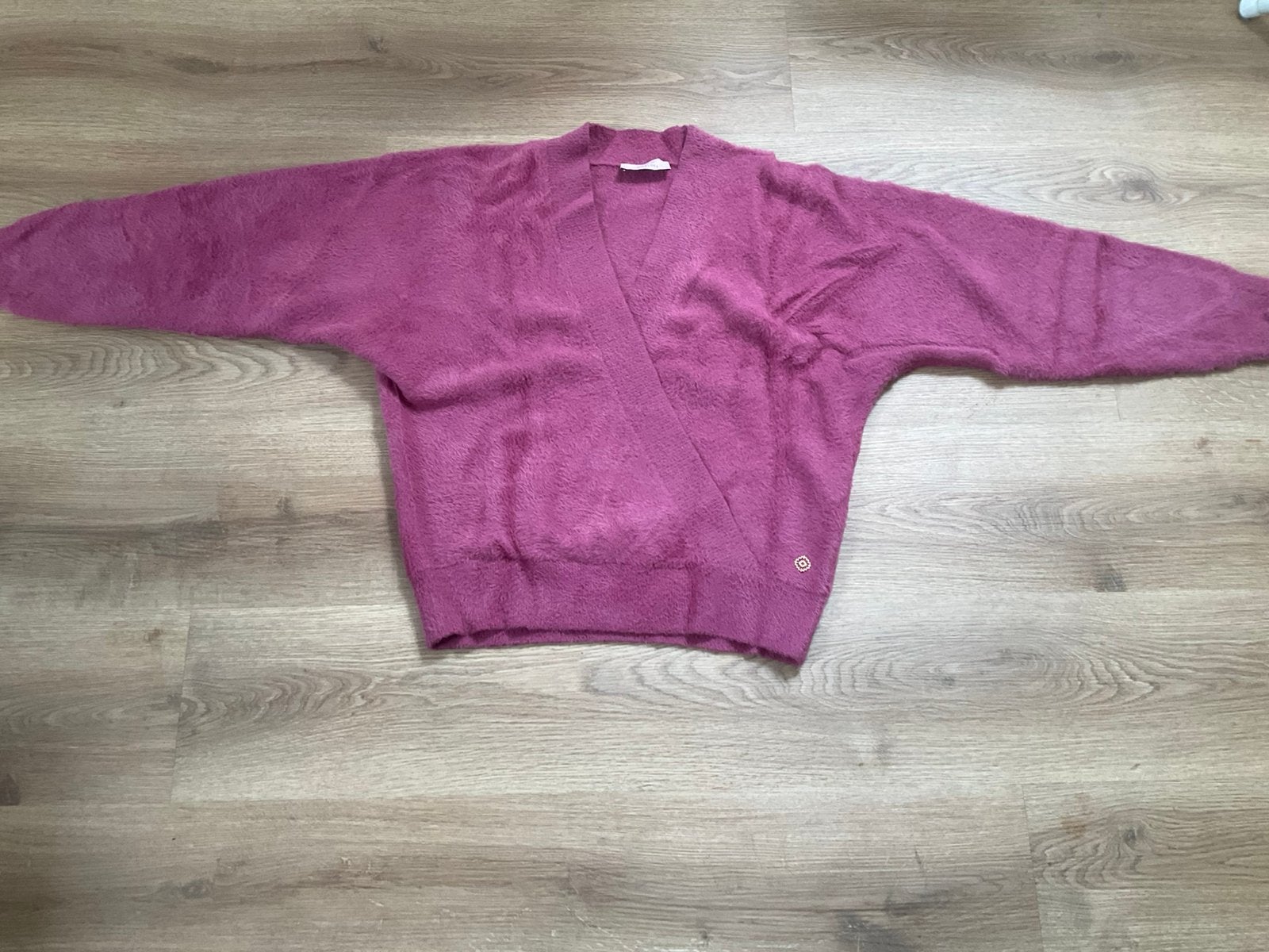 Oudroze Studio Anneloes trui met overslag, Verzenden, Zo goed als nieuw, Maat 38/40 (M), Roze