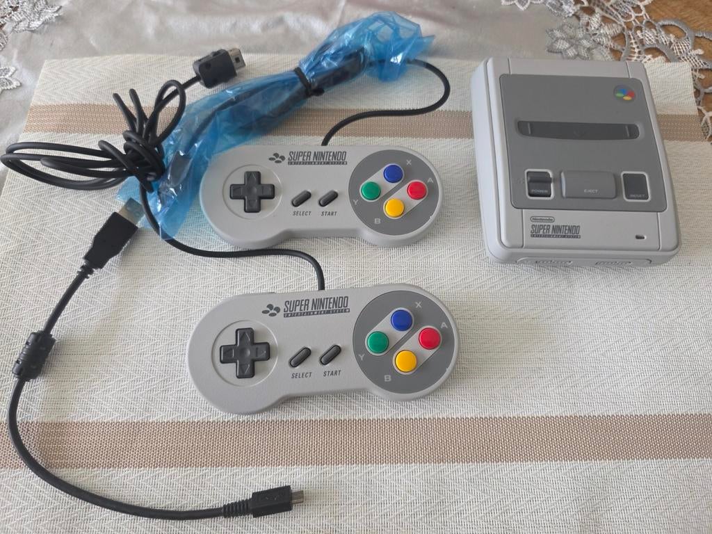 Originele Nintendo SNES Mini Classic met veel spellen, Spelcomputers en Games, Spelcomputers | Nintendo Super NES, Ophalen of Verzenden