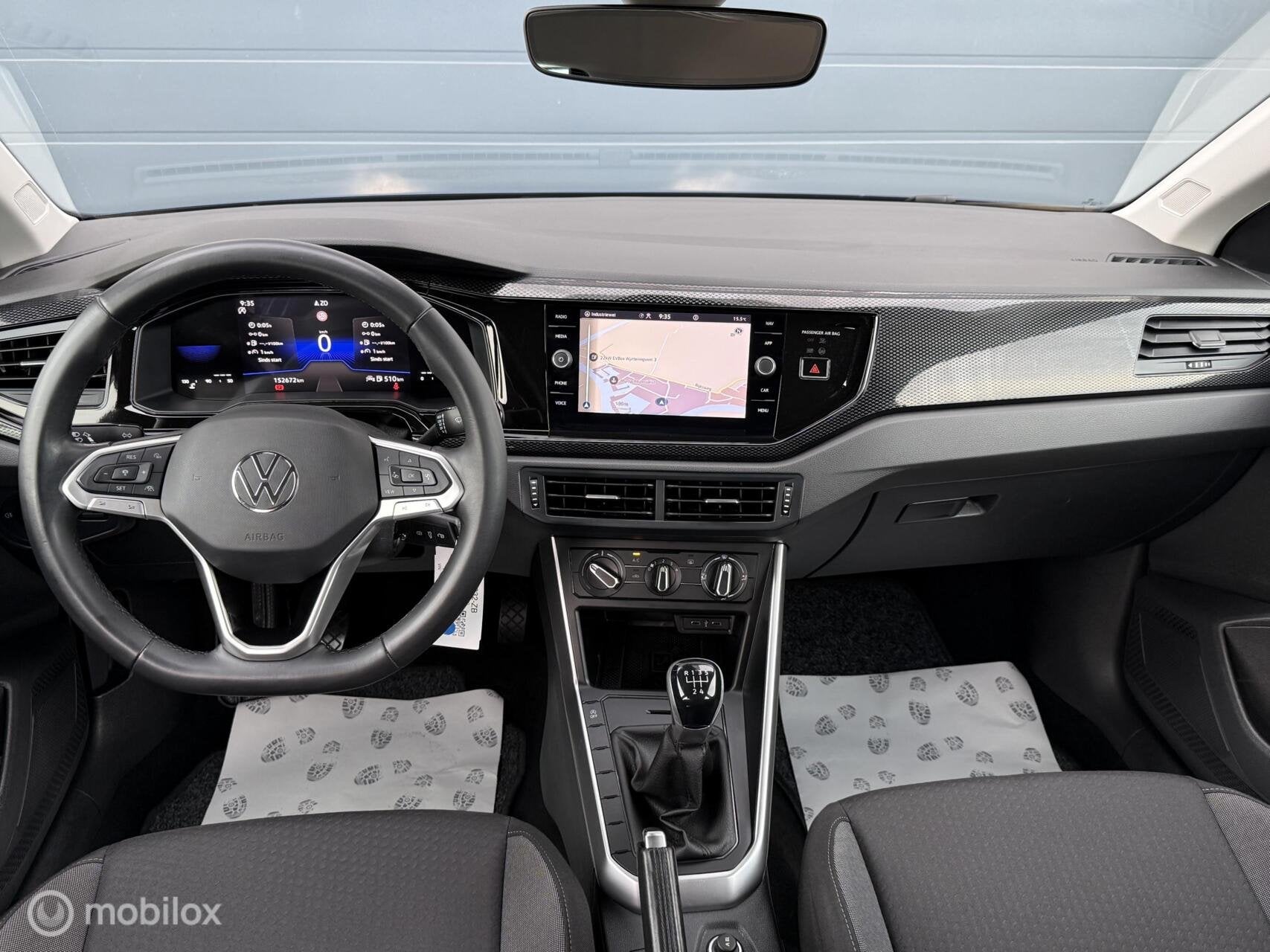 Volkswagen Polo 1.0 TSI Life CarPlay Adapt-Cruise Full-Led, Voorwielaandrijving, Dealer onderhouden, Start-stop-systeem, Gebruikt