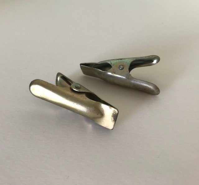 Vintage vertind metalen mal chocolade mal kip op mand, Ophalen of Verzenden