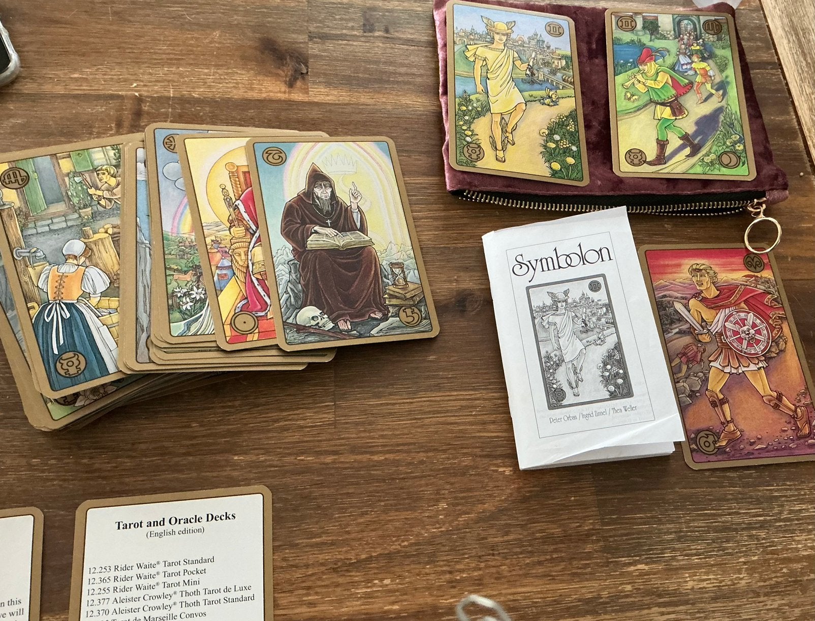 Symbolon kaartendeck 78 -originele AGM Urania uitgave 1993, Ophalen of Verzenden, Zo goed als nieuw, Spiritualiteit algemeen, Overige typen
