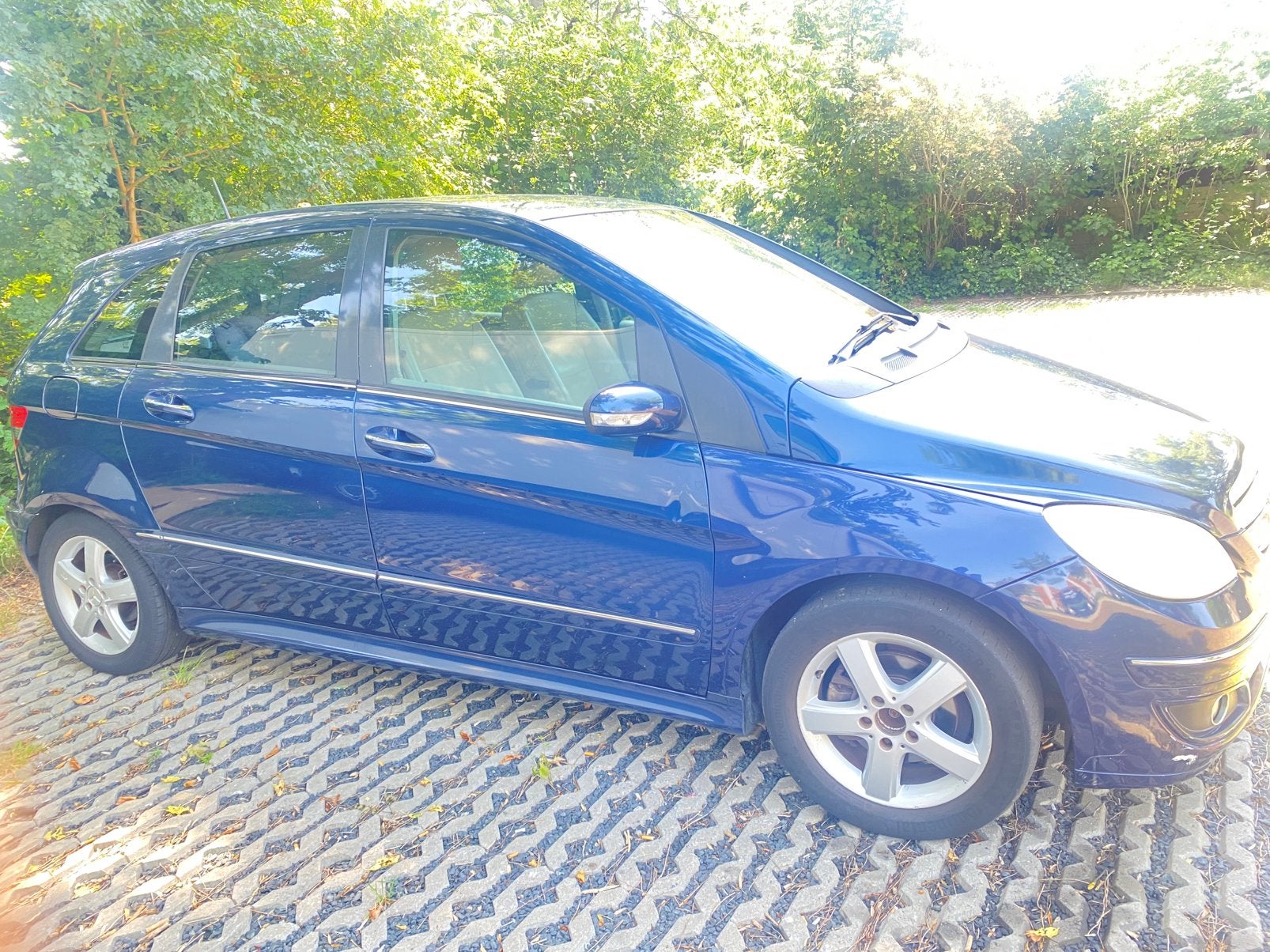 Mercedes-Benz B-Klasse 1.7 B170 5DRS 2006 Blauw, Auto's, Voorwielaandrijving, 4 cilinders, Handgeschakeld, 115 pk