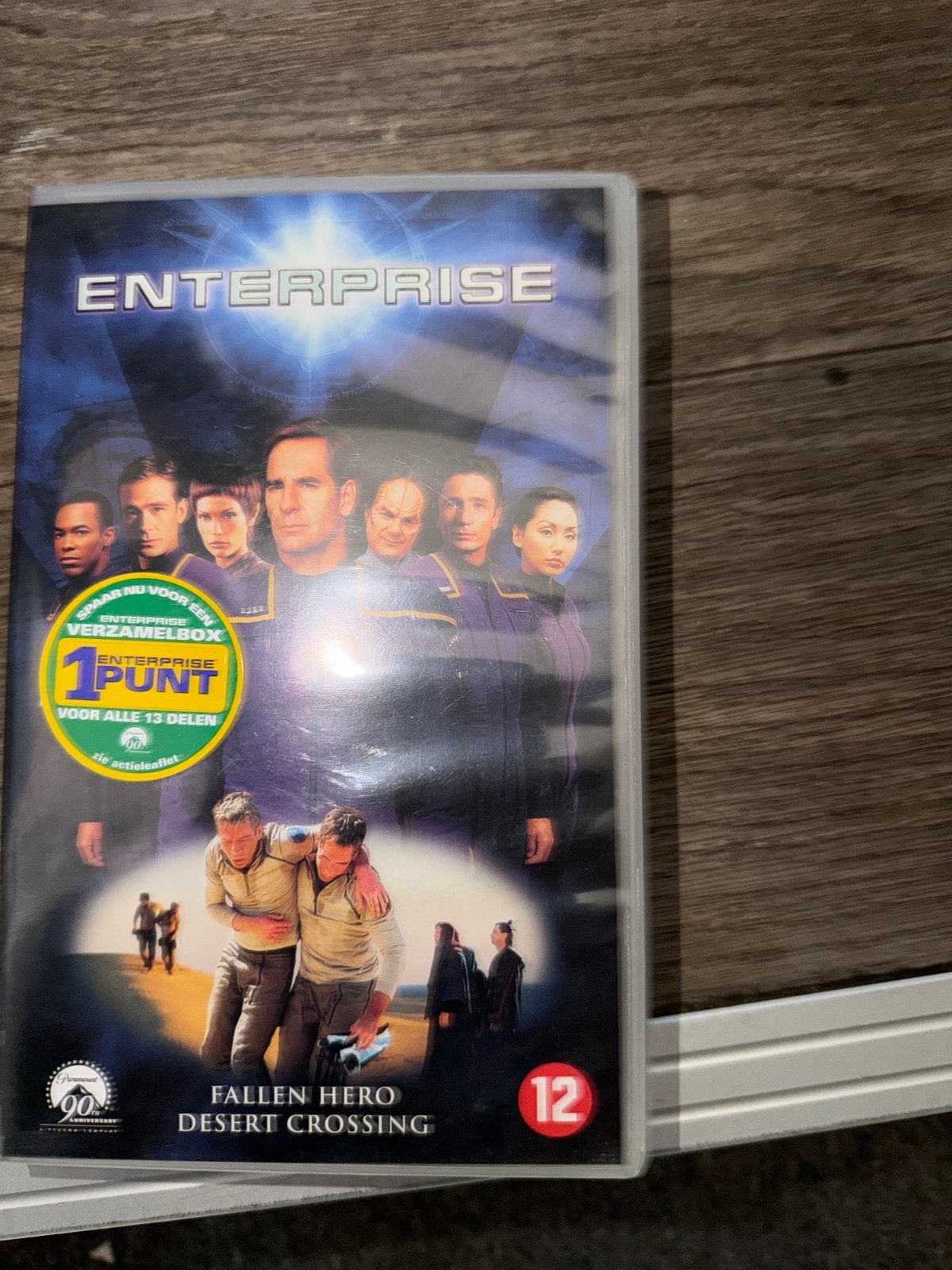 Star Trek Enterprise - Fallen Hero / Desert Crossing DVD, Gebruikt, Nederlands, Science Fiction, Vanaf 12 jaar