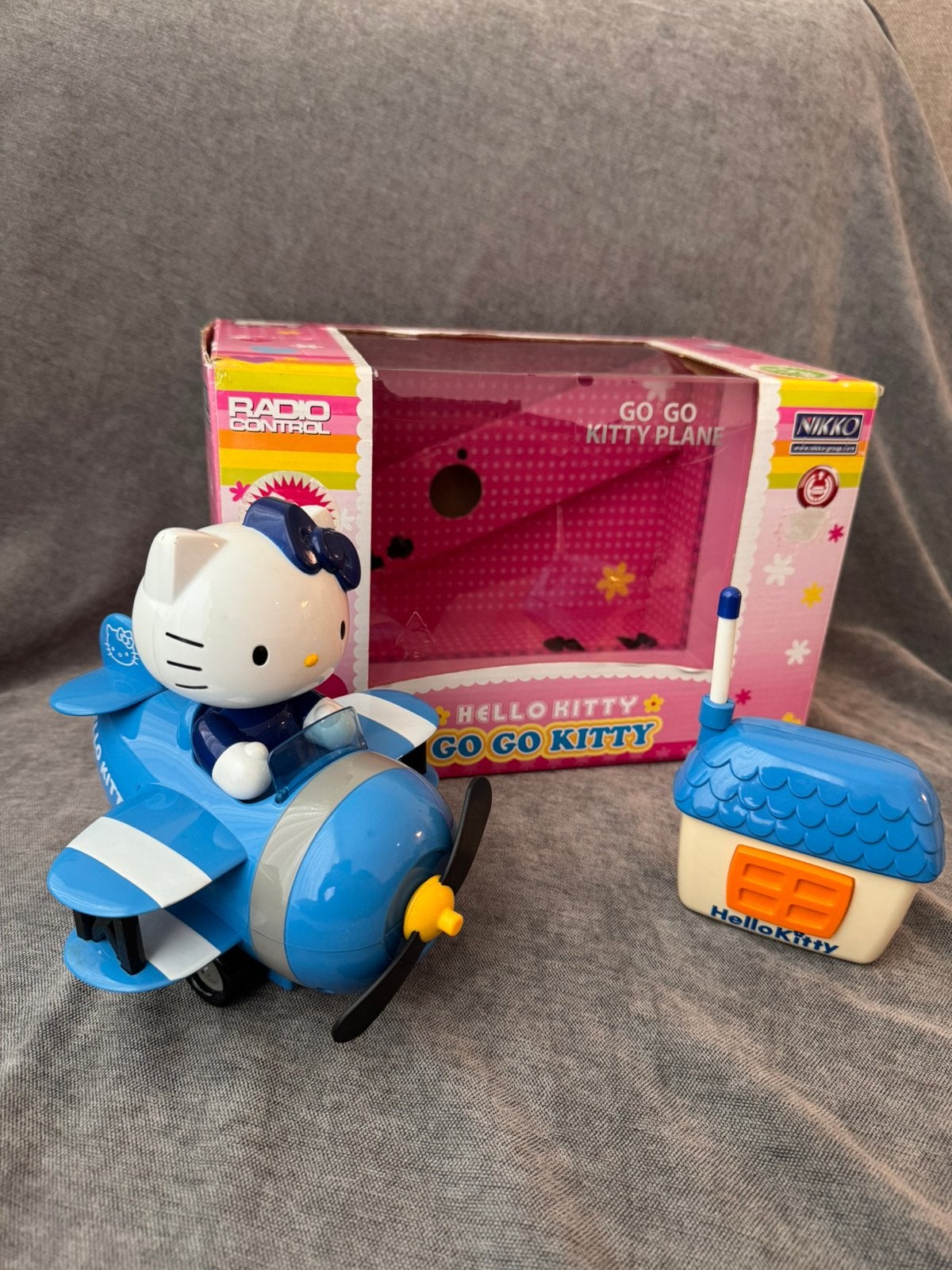 Hello Kitty Go Go Kitty Plane – Nikko Radio Control met doos, Ophalen of Verzenden, Zo goed als nieuw