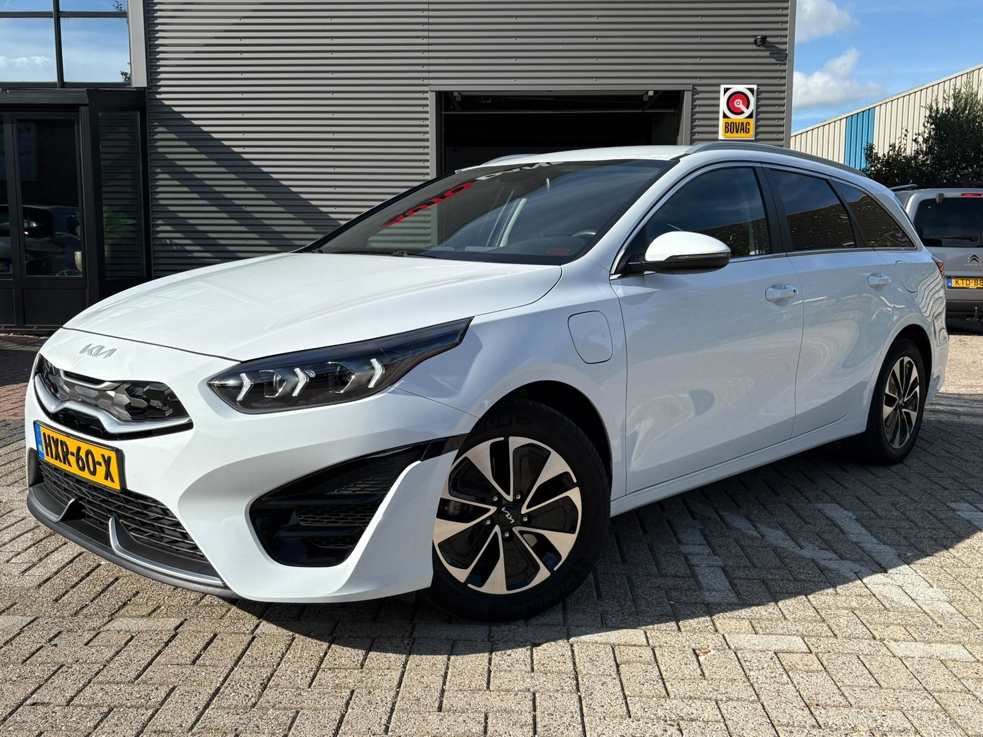 Kia Ceed Sportswagon 1.6 GDI PHEV DynamicLine GARANTIE, NIEU, Stof, Automatische klimaatregeling, Wit, Plug-in hybride