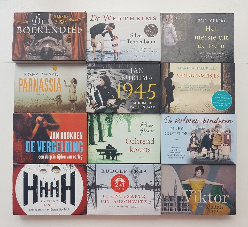 12x Dwarsligger Tweede Wereldoorlog (WOII) oa Auschwitz, Boeken, Ophalen of Verzenden, Tweede Wereldoorlog, Algemeen