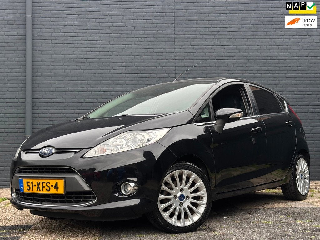 Ford Fiesta 1.6 Titanium | Sport | Climate | Cruise | Spoile, Auto's, Voorwielaandrijving, Parkeersensor, Zwart, Origineel Nederlands