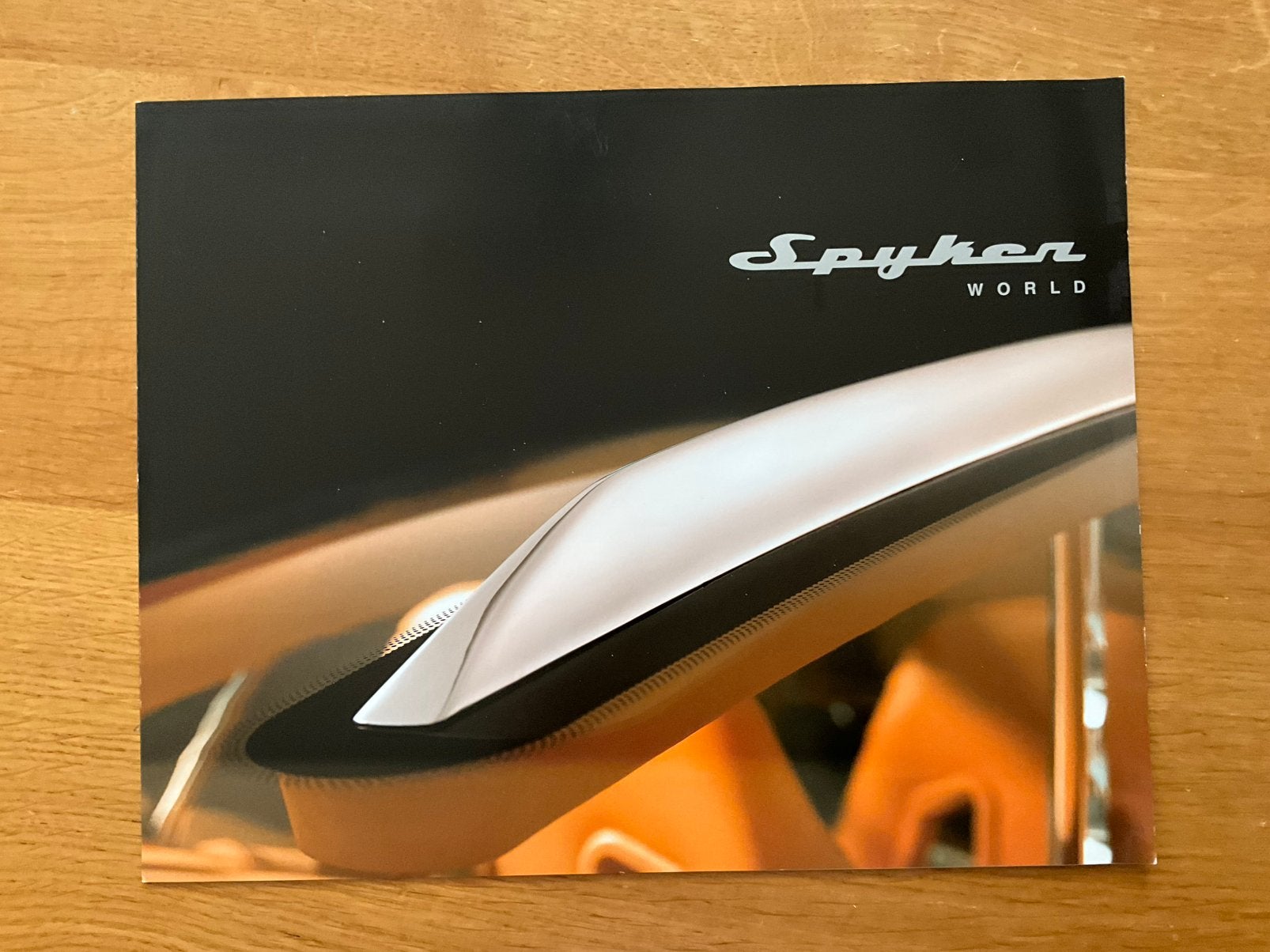 Brochure / leaflet Spyker, Ophalen of Verzenden, Overige merken