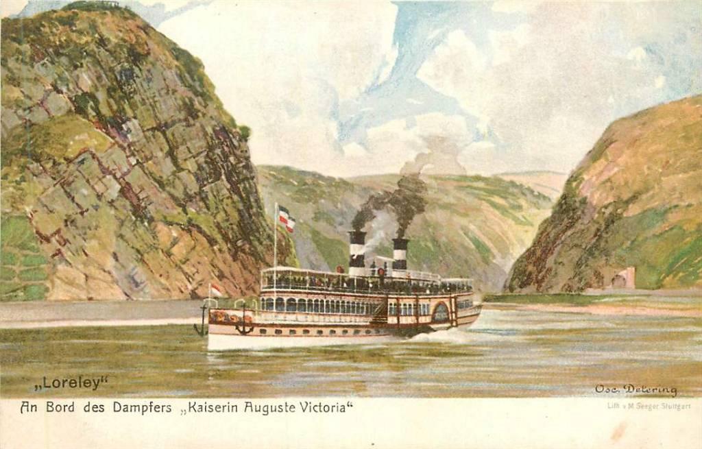 381-245-001 Loreley, Verzenden, Voor 1920, Duitsland